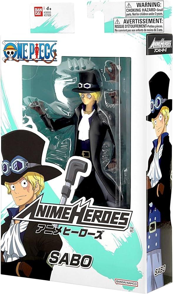 Anime Heroes One Piece Figur med tillbehör, 16 Cm - Sabo