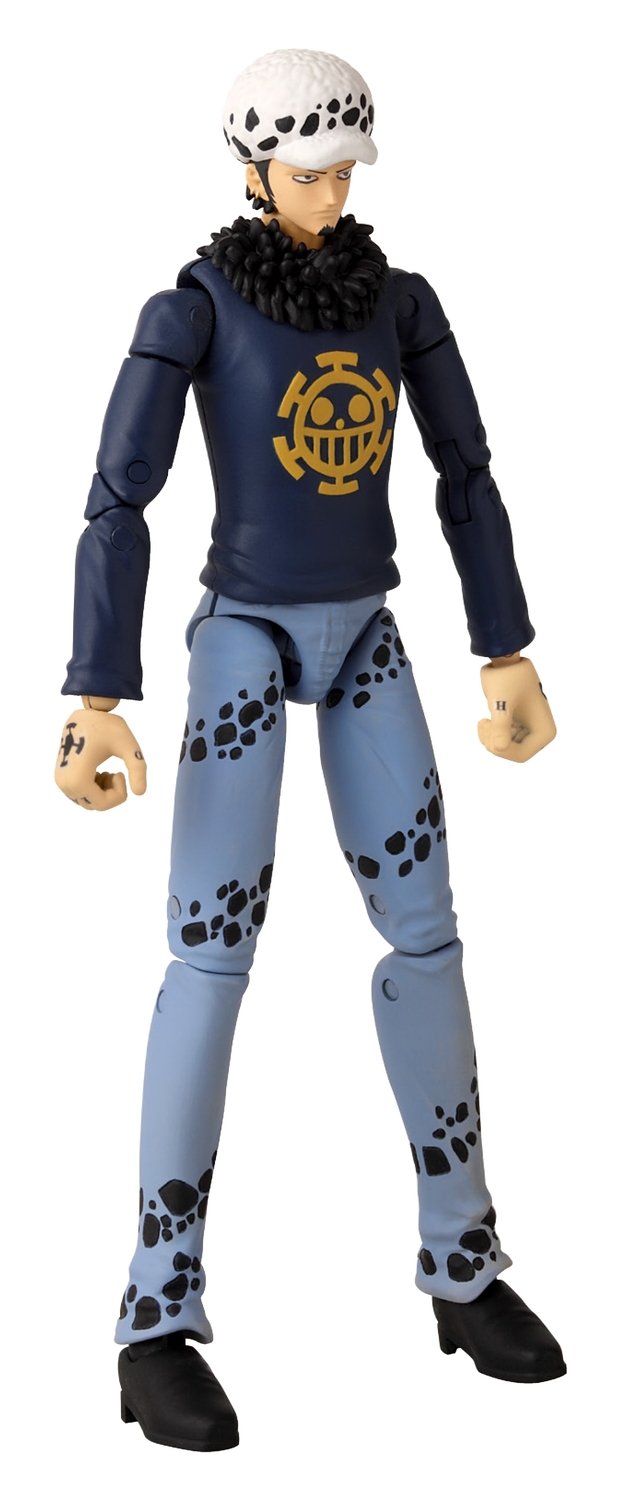 Anime Heroes One Piece Figur med tilbehør, 16 Cm - Trafalgar D. Law