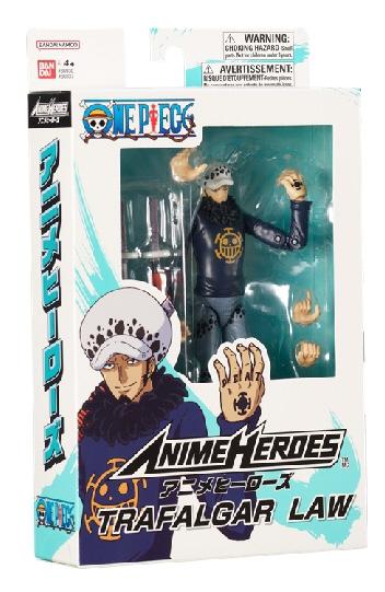 Anime Heroes One Piece Figur med tilbehør, 16 Cm - Trafalgar D. Law