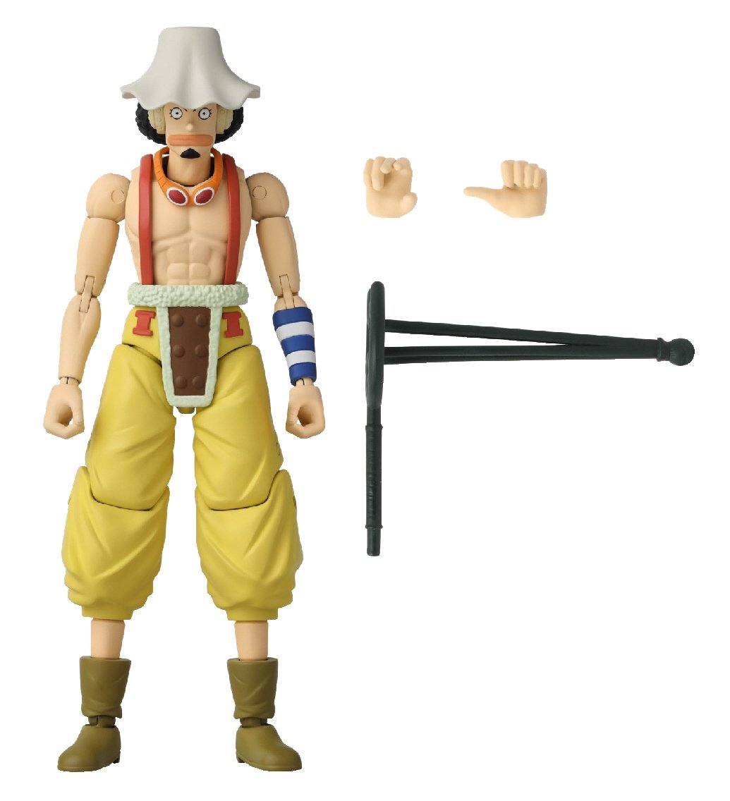 Anime Heroes One Piece Figur med tilbehør, 16 Cm - Usopp