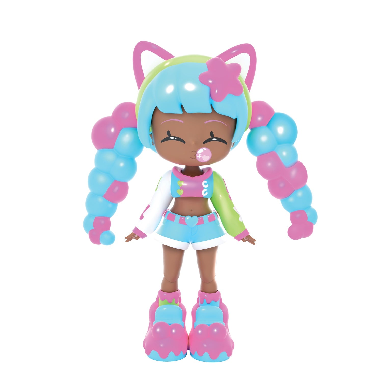 Anime-dockor, 14 cm, 32 stilkombinationer