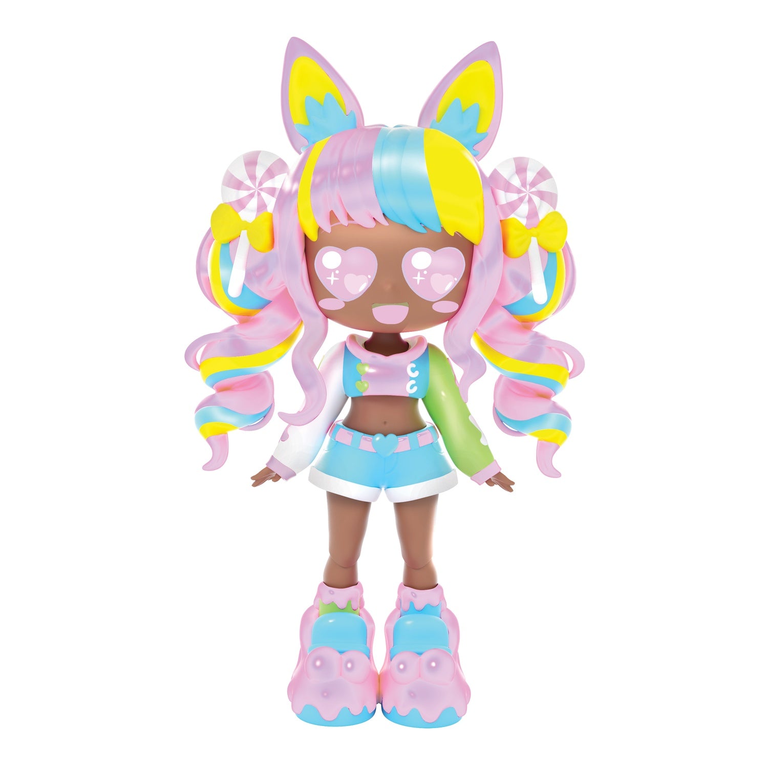 Anime-dockor, 14 cm, 32 stilkombinationer