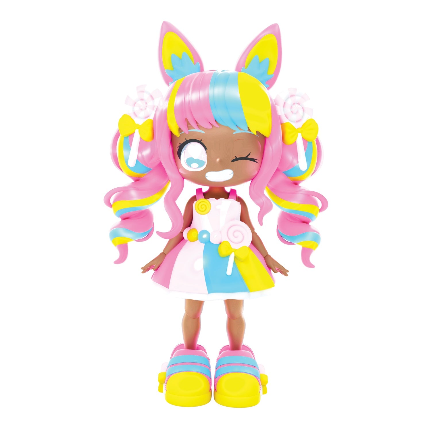 Anime-dockor, 14 cm, 32 stilkombinationer