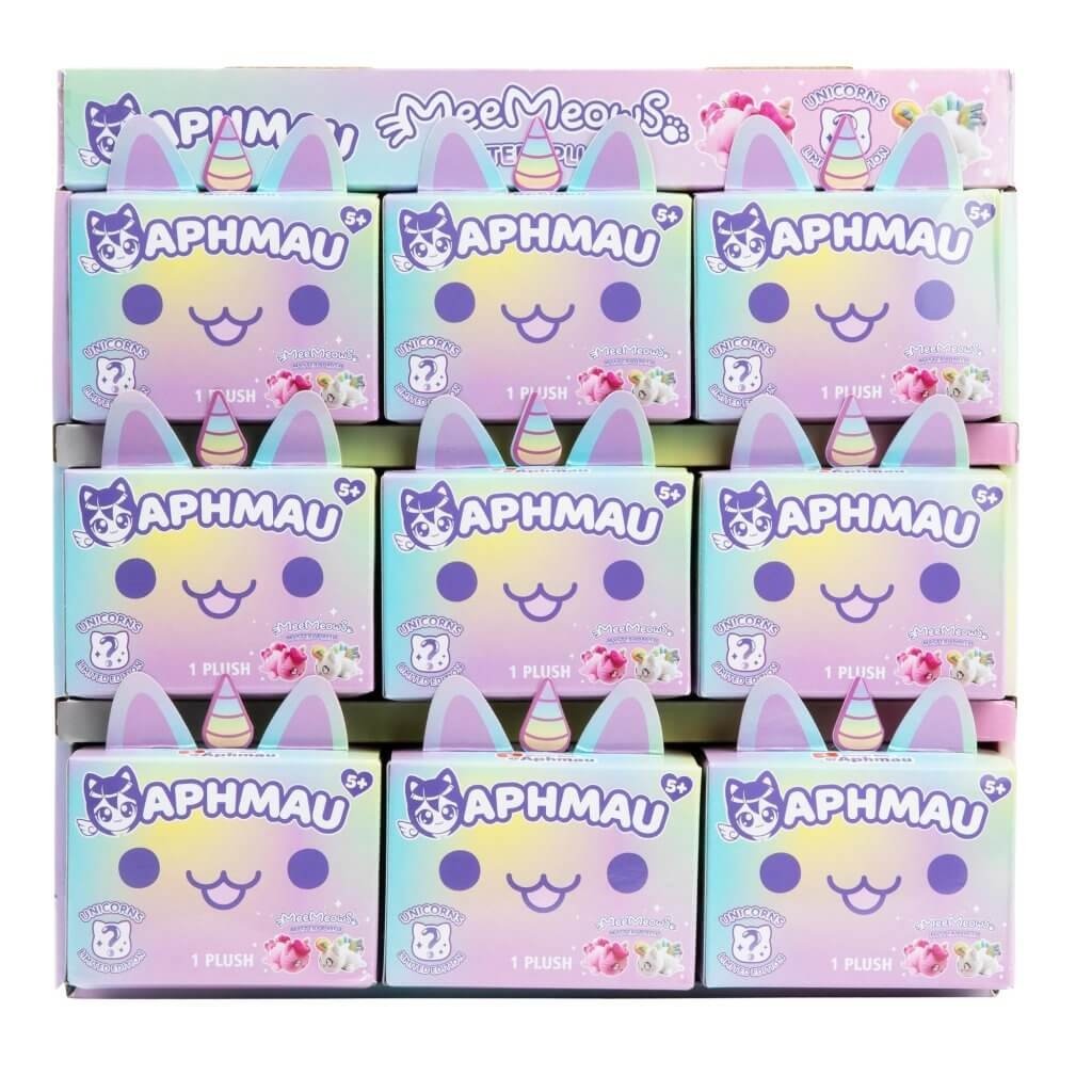 Aphmau Meemeow Mystery Plyschleksak "Unicorn", 15 Cm