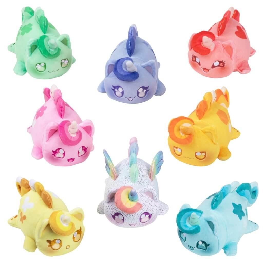 Aphmau Meemeow Mystery Plyschleksak "Unicorn", 15 Cm