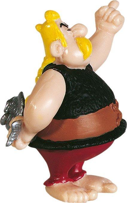 Asterixfigur Unhygienix fiskhandlare 6 cm