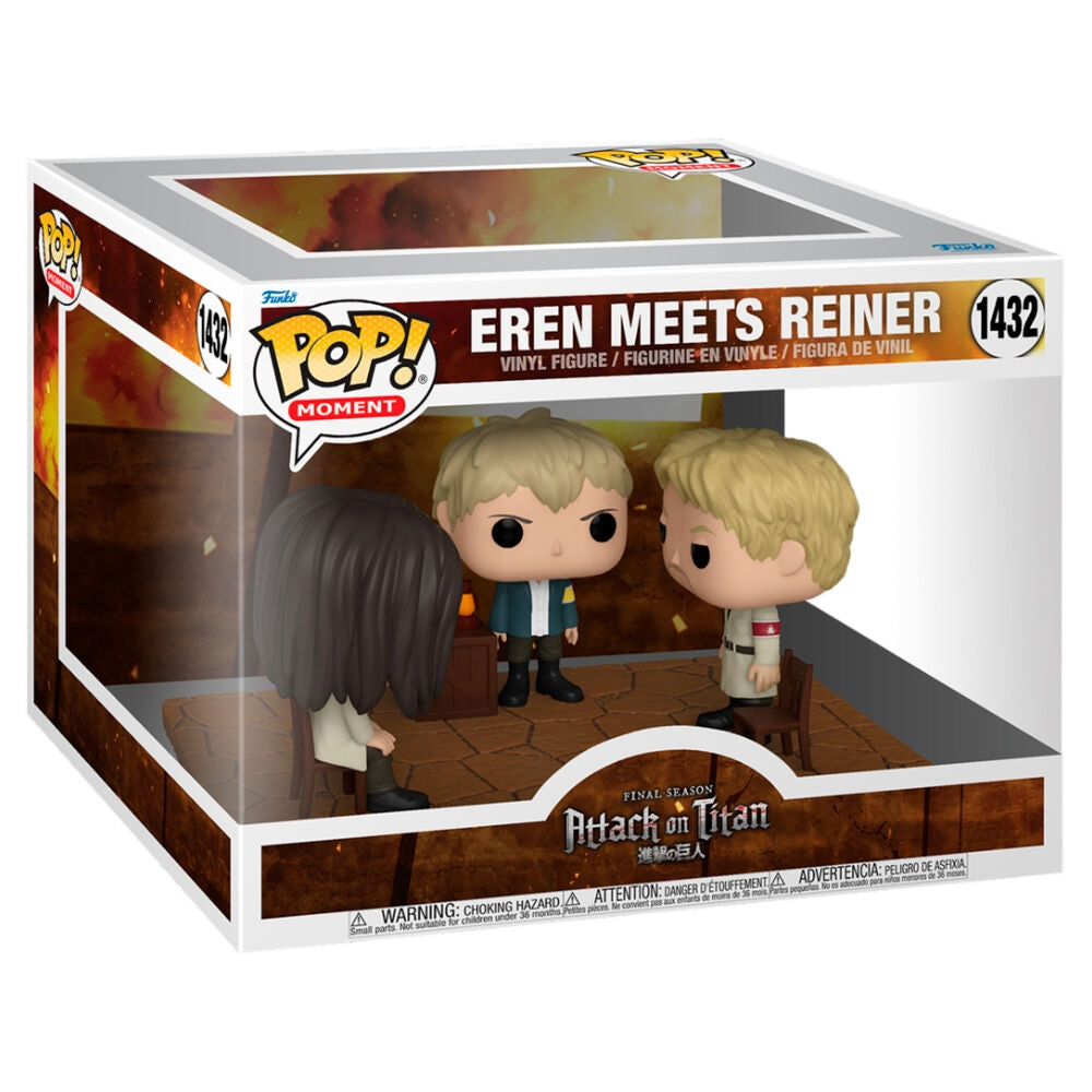 Attack on Titan POP-figur: Eren och Reiner Collectible