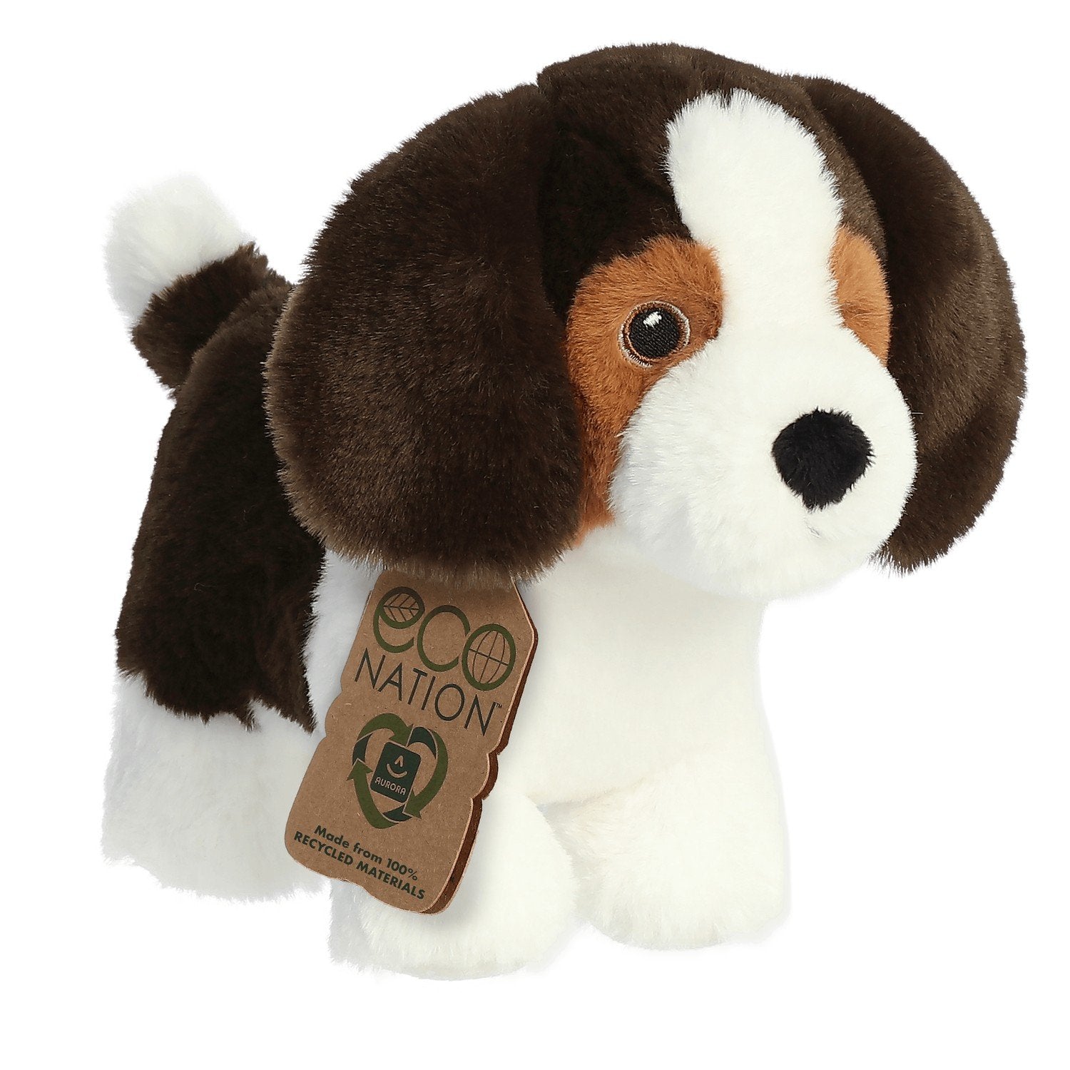 Aurora Eco Nation Plysch Beagle, 17 Cm