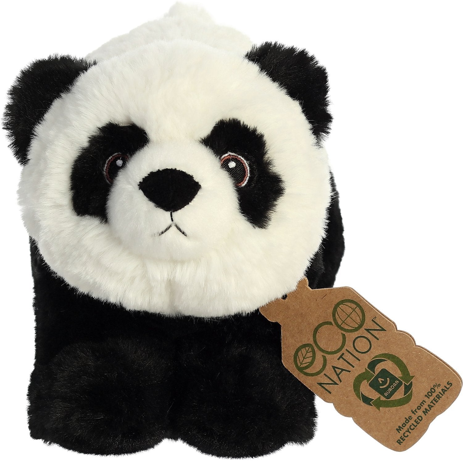 Aurora Eco Nation Plysj Panda, 15 cm