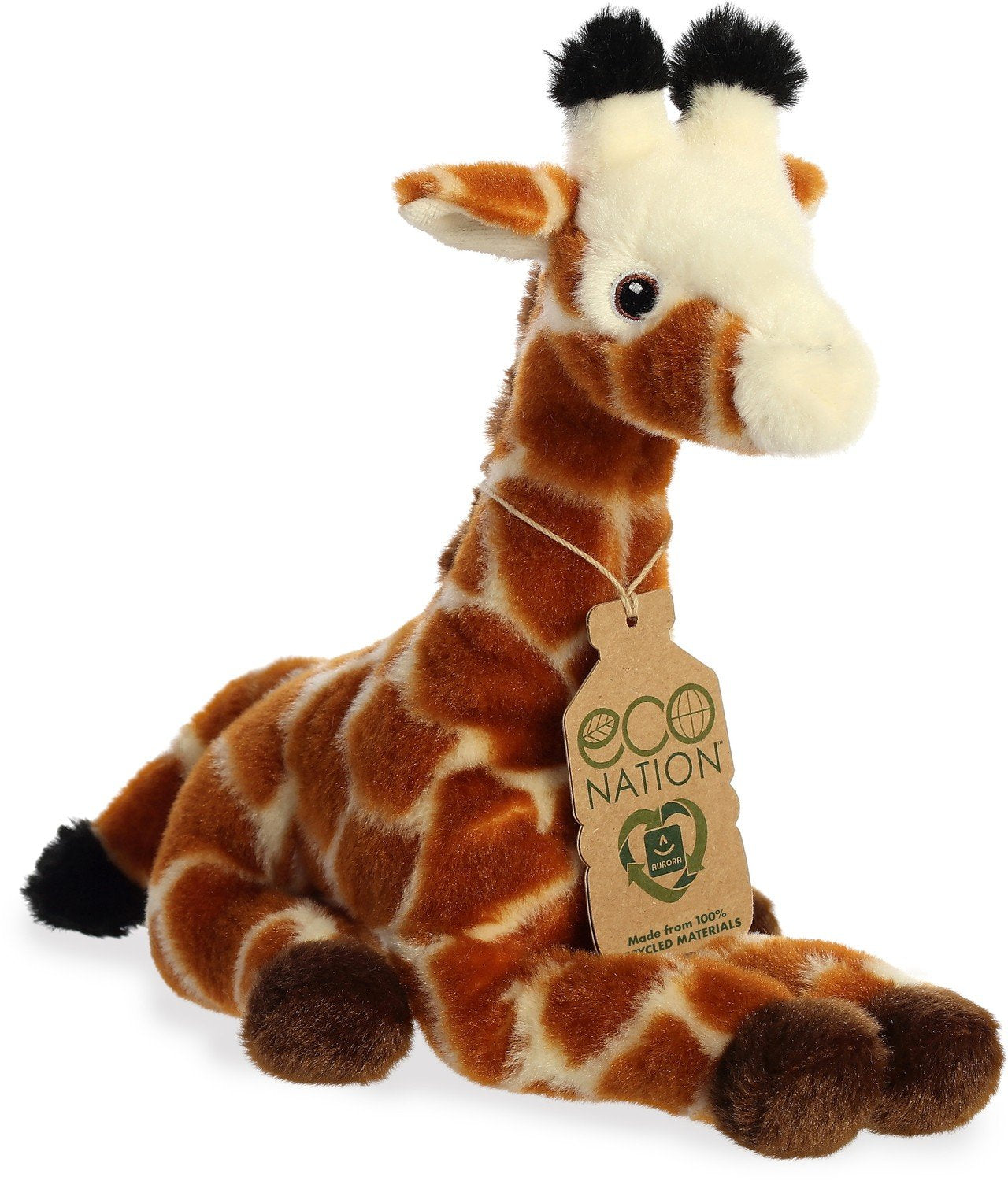 Aurora Eco Nation plyschgiraff, 24 cm