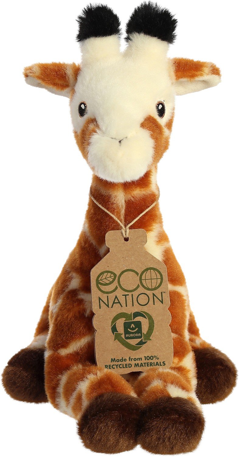 Aurora Eco Nation plyschgiraff, 24 cm