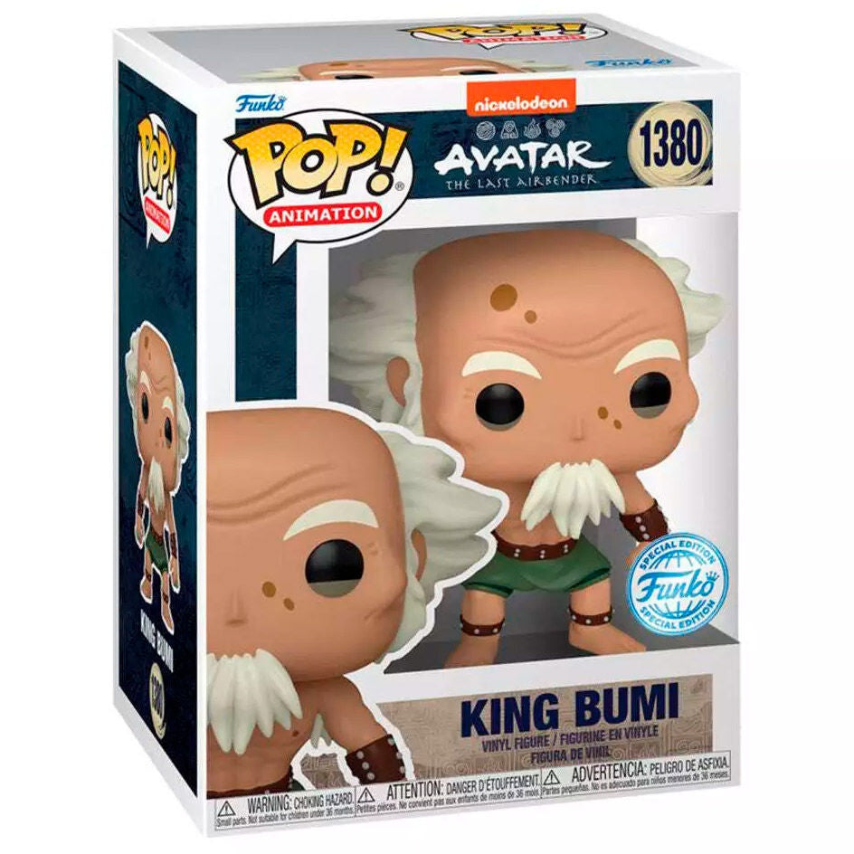 Avatar The Last Airbender King Bumi samlarfigur