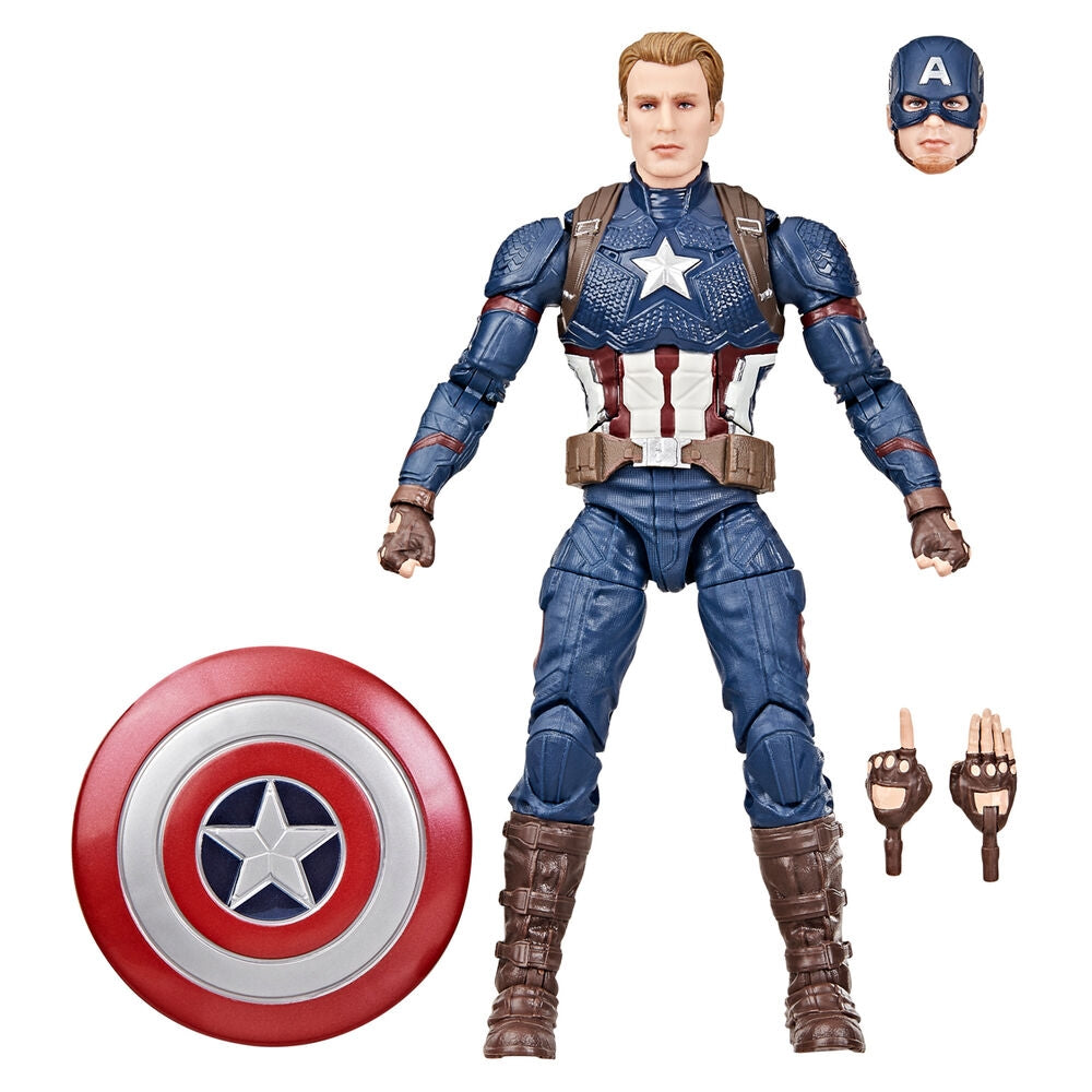 Avengers: Endgame Captain America Figure, 15 cm samlarobjekt