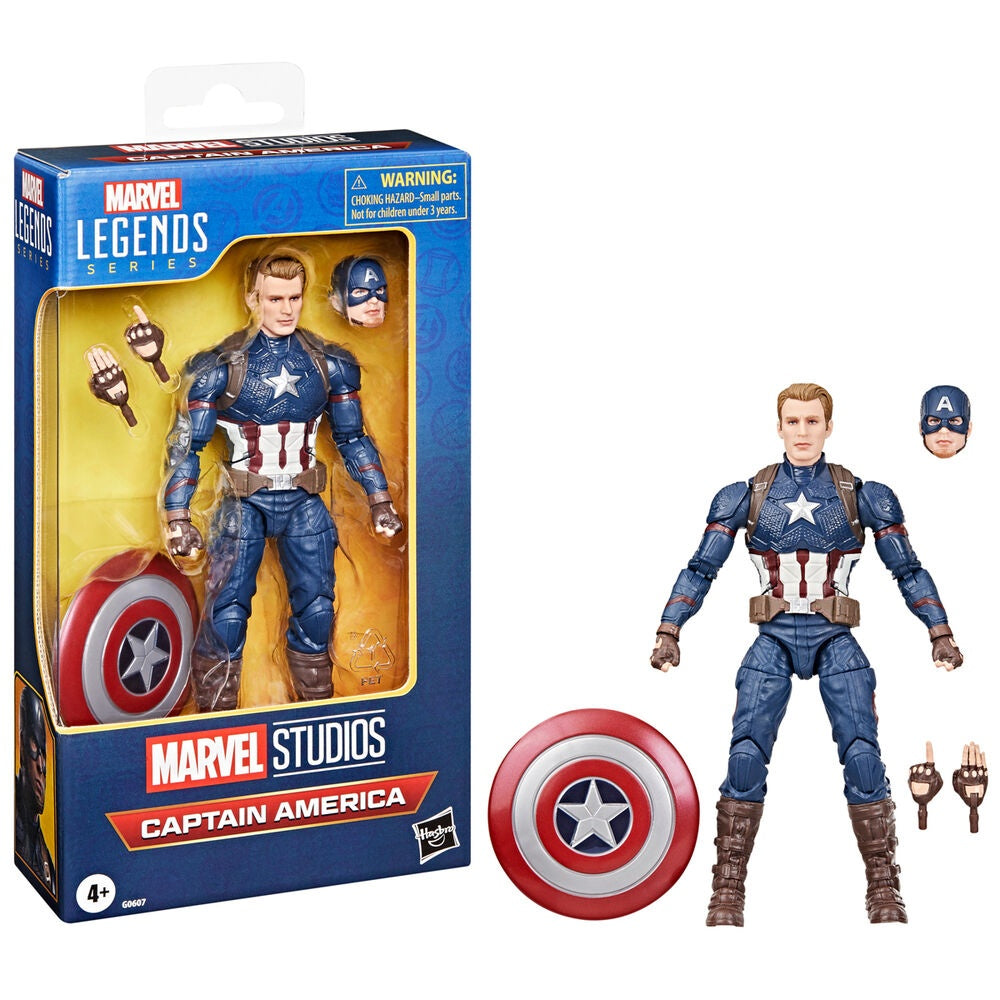 Avengers: Endgame Captain America Figure, 15 cm samlarobjekt