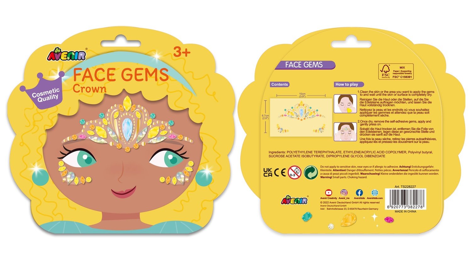 Avenir Face Gems Crown