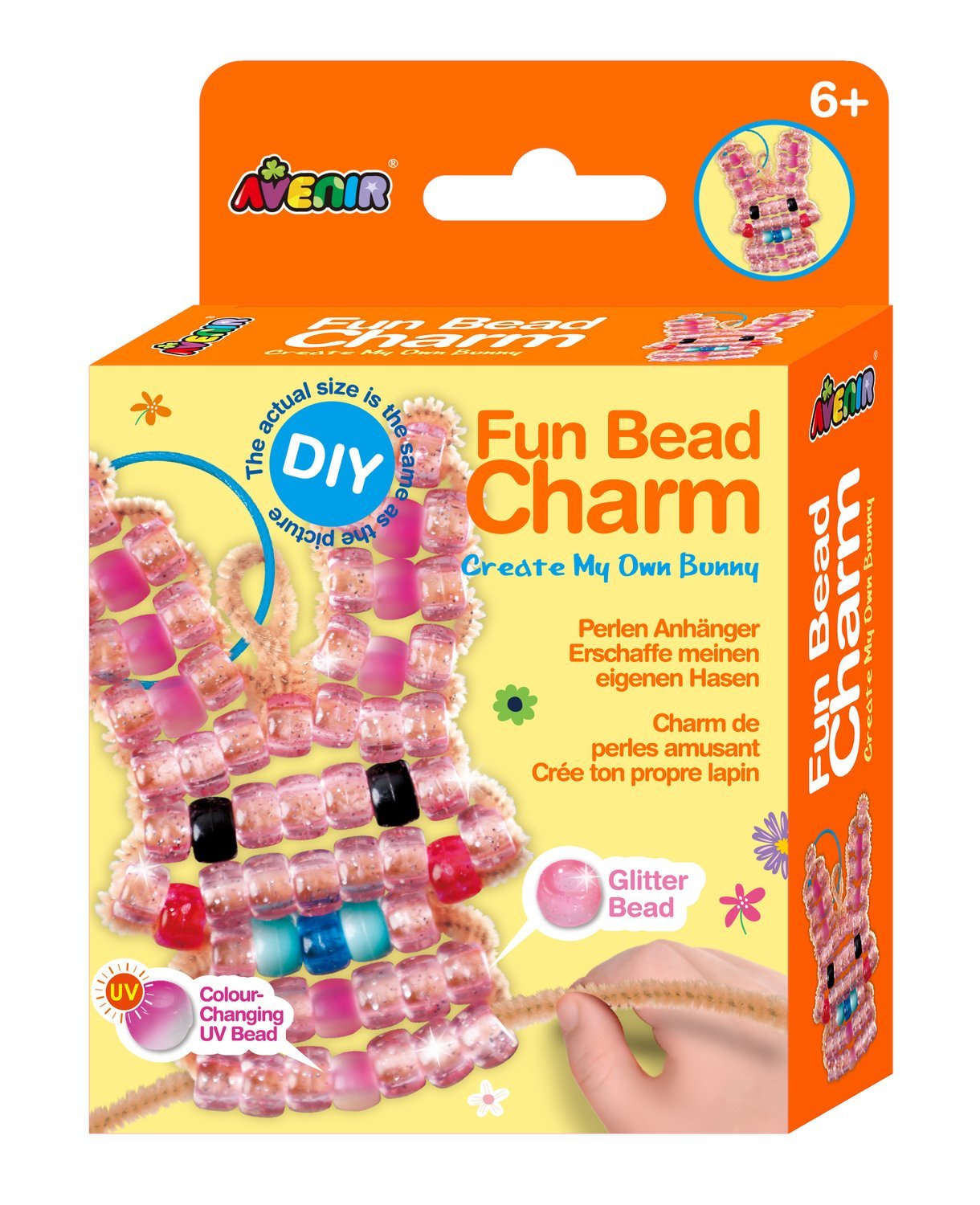 Avenir Fun Bead Charm - Lag min egen kanin