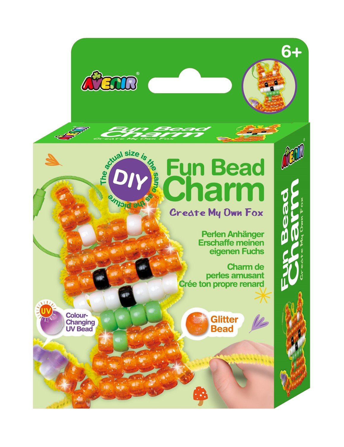 Avenir Fun Bead Charm Skapa min egen räv