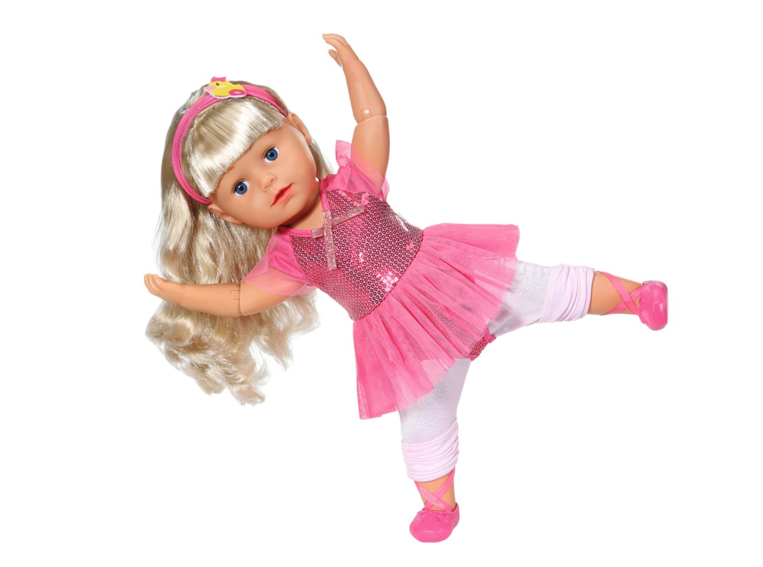 Baby Born Sister Doll Style &amp; Play Blond, 43 Cm