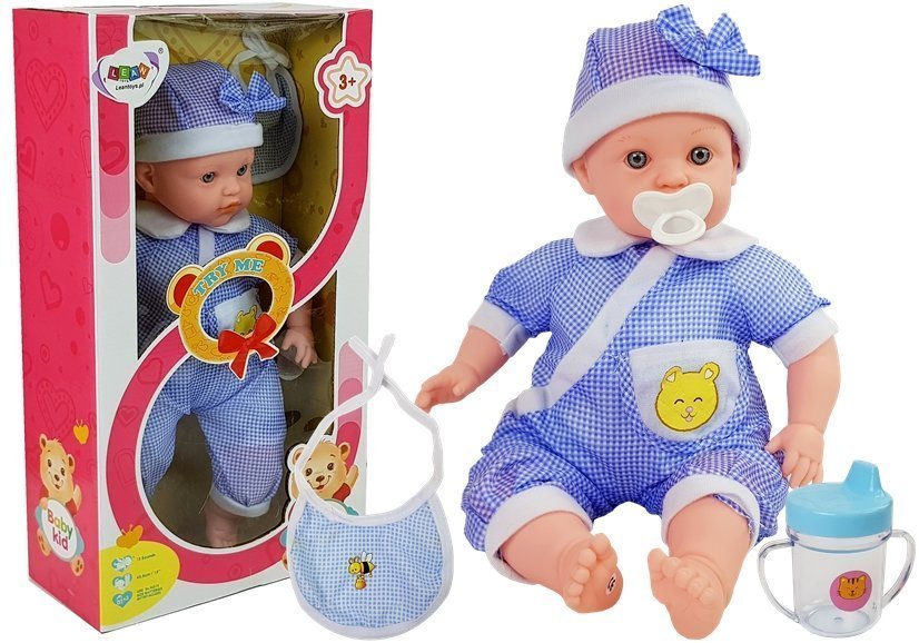 Baby Doll 45 cm Blå Outfit