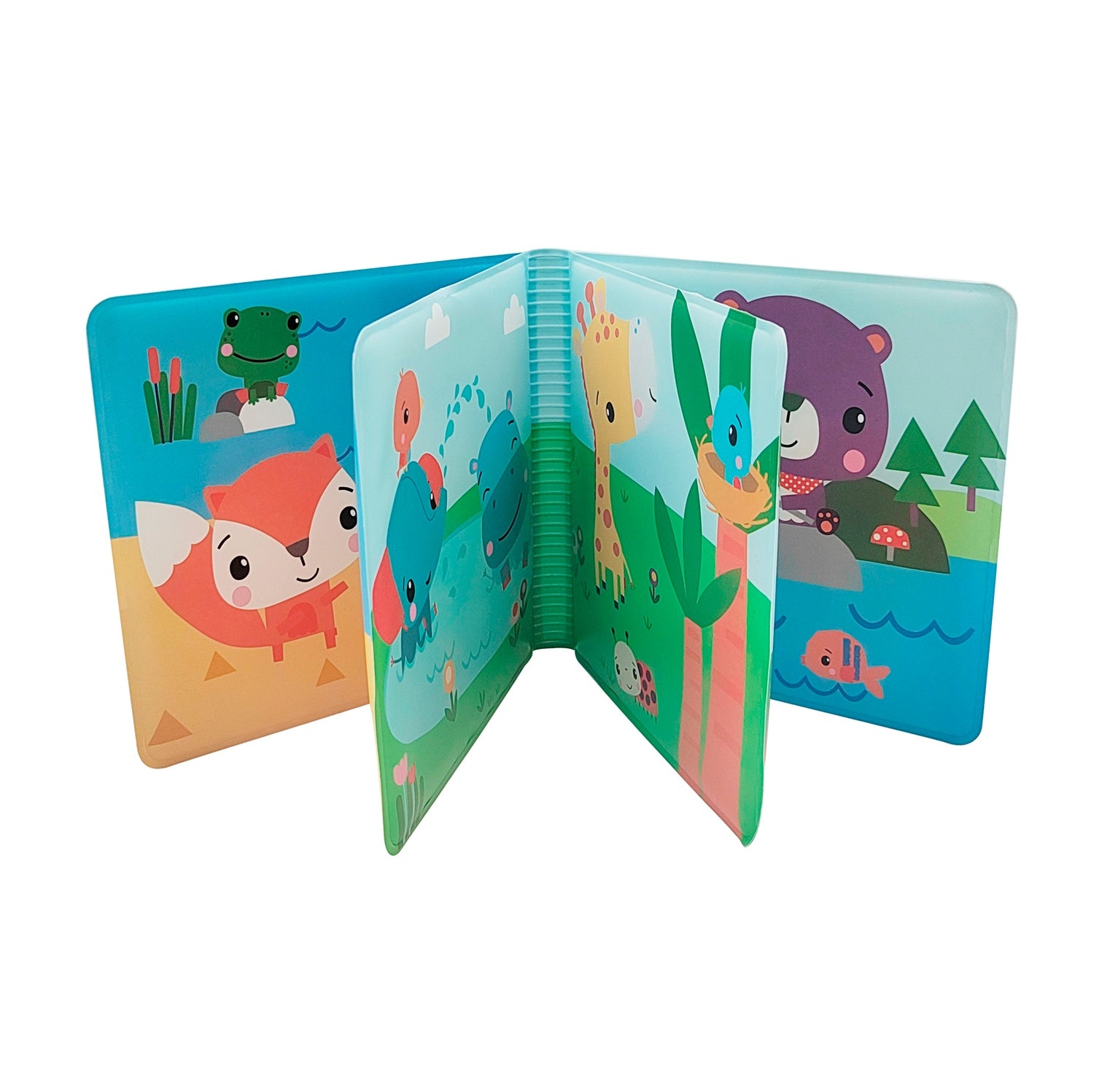 Badbok för baby, vattentät med mjuka sidor