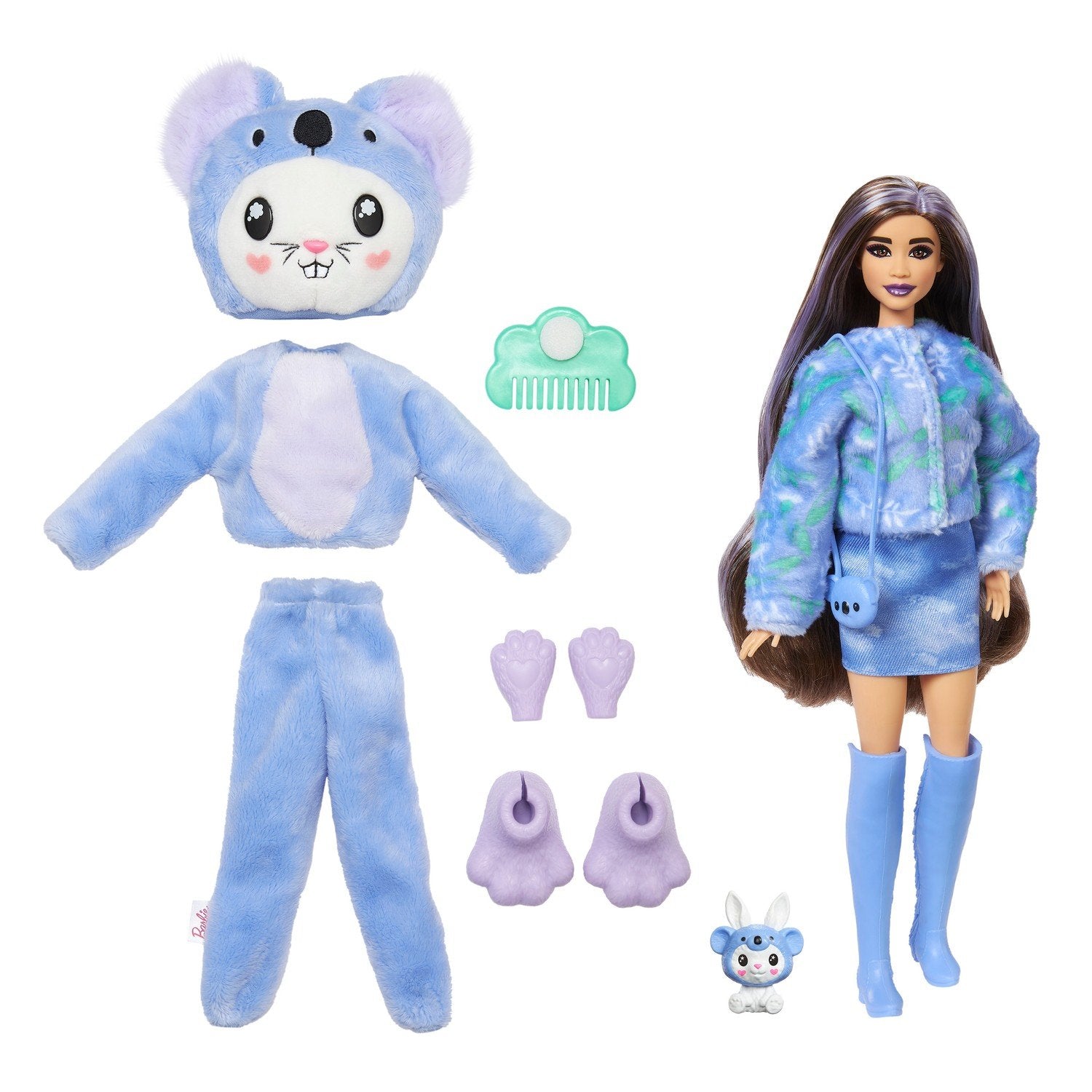 Barbie Cutie Reveal Costume Cuties -Docka Lila