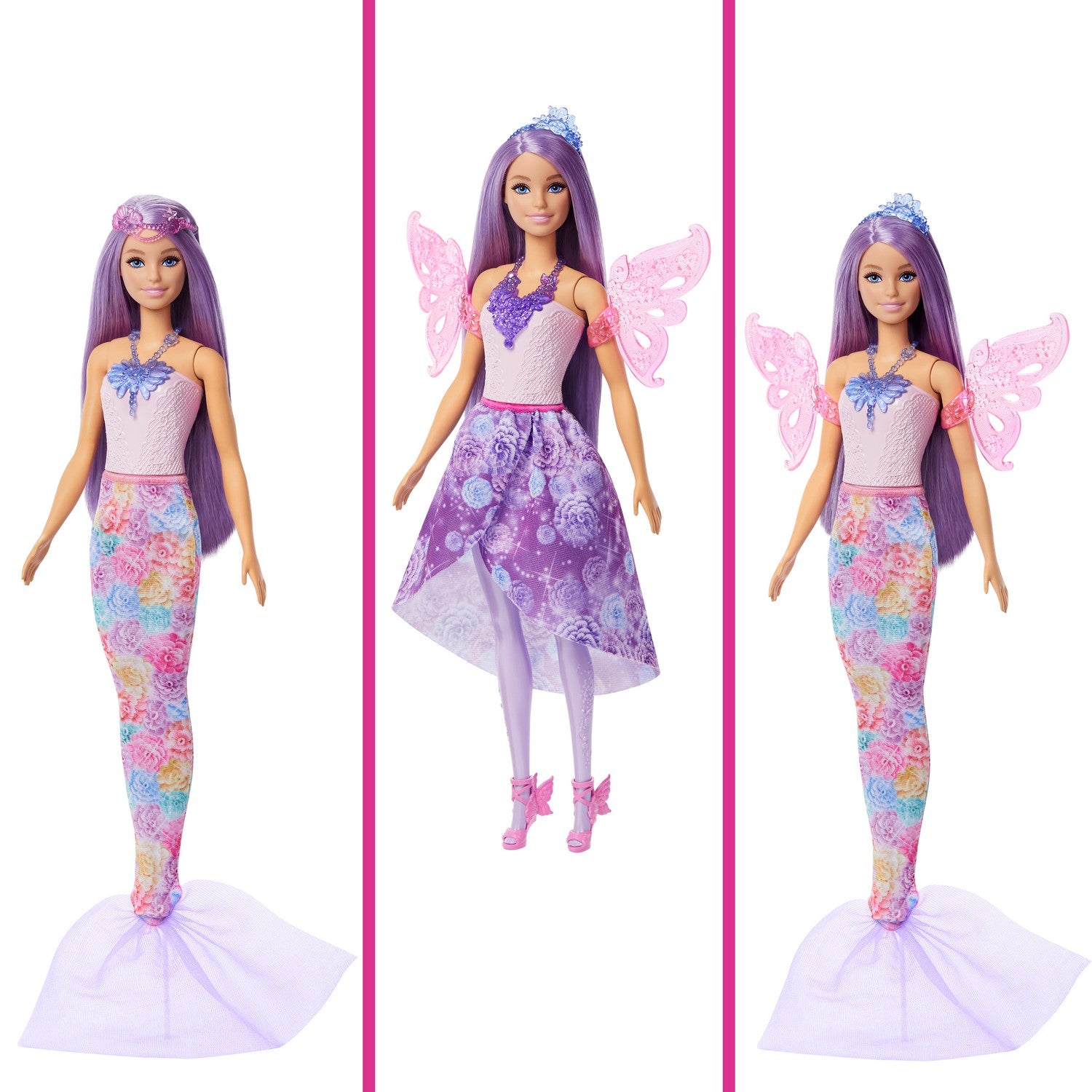Barbie Fantasy Dress Up -Docka