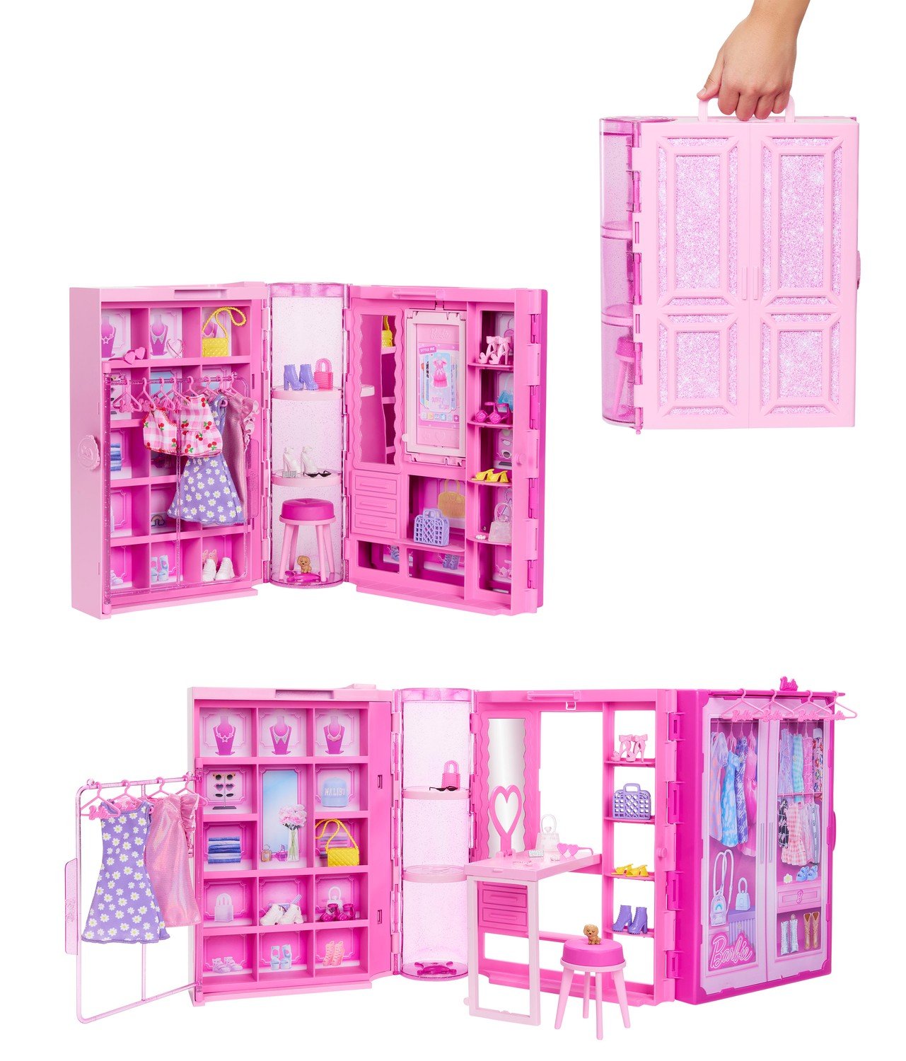 Barbie Mote Morsom garderobe og dukke