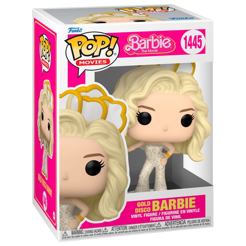 Barbie Gold Discodocka med tillbehör och stativ