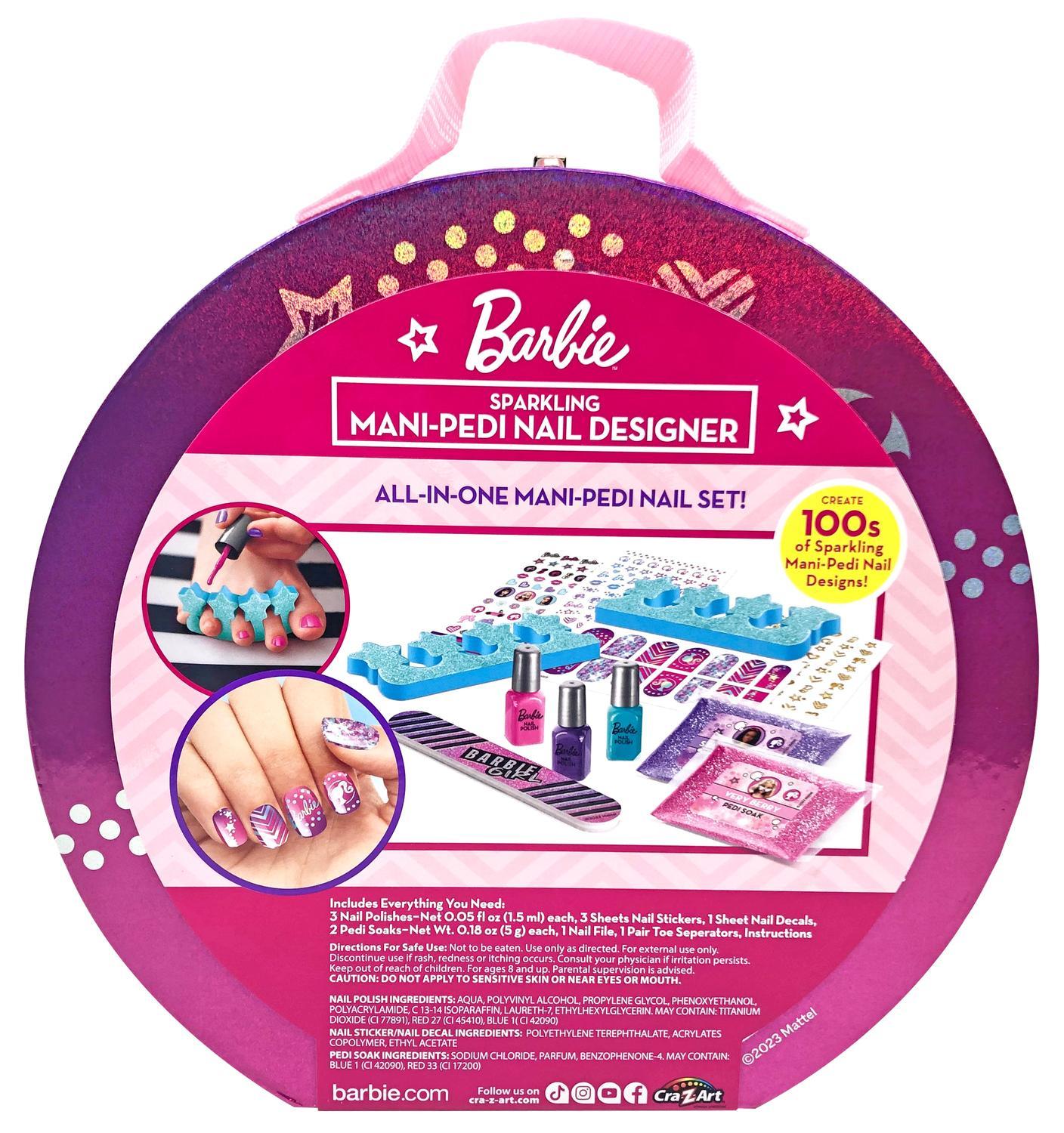 Barbie Mani-Pedi designersett glitrende