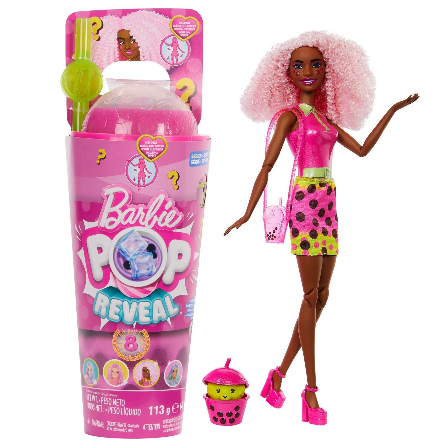 Barbie Pop Avslør Boba Berry Bliss