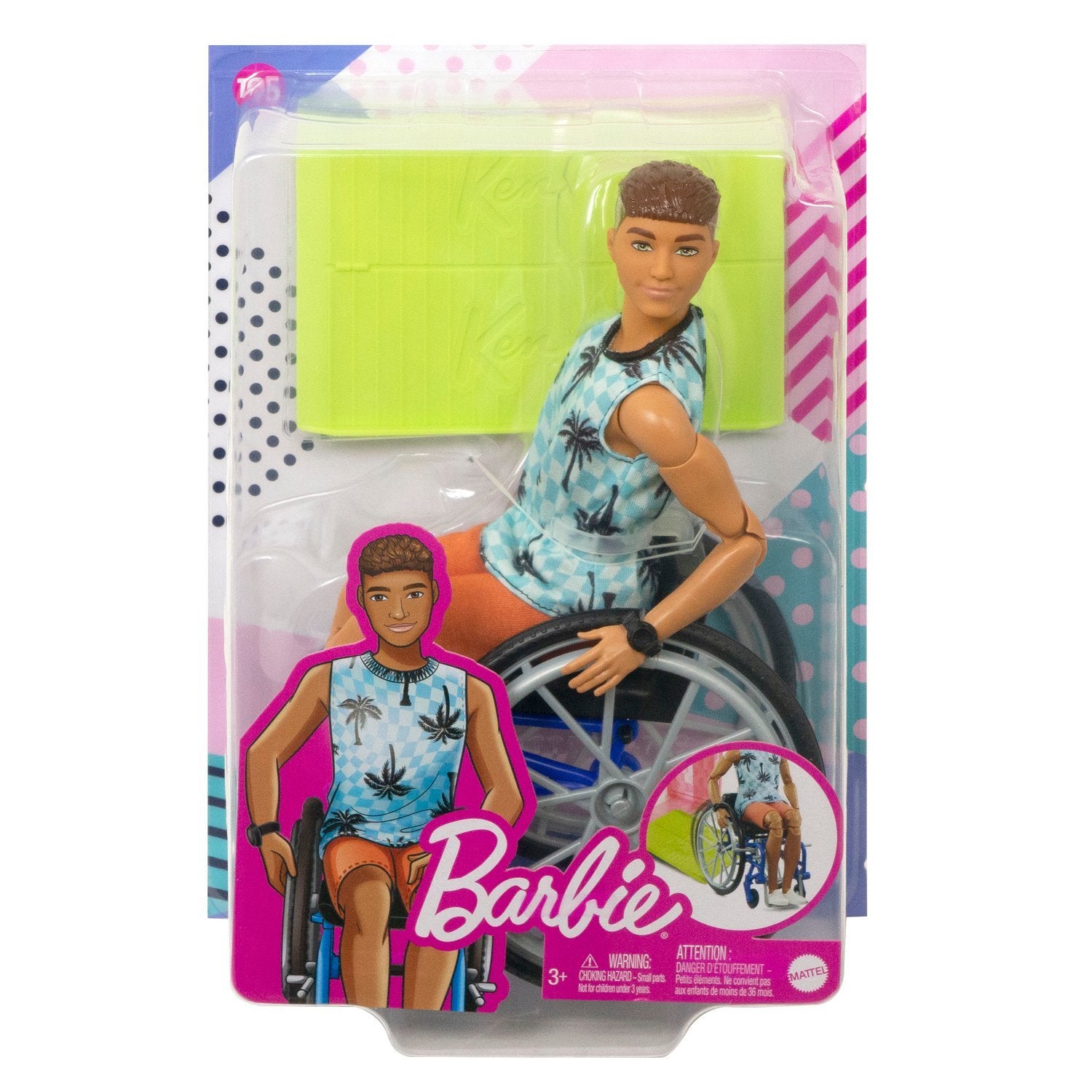 Barbie rullestol Ken