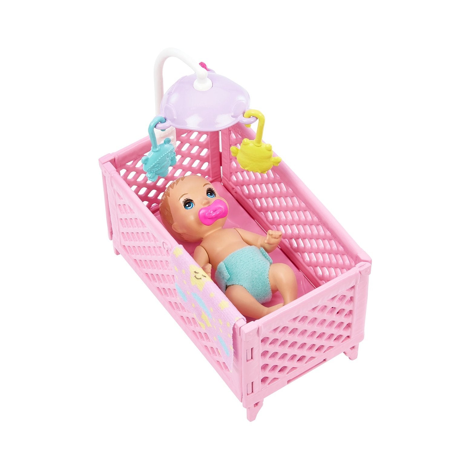 Barbie Skipper Sleepy Baby lekesett