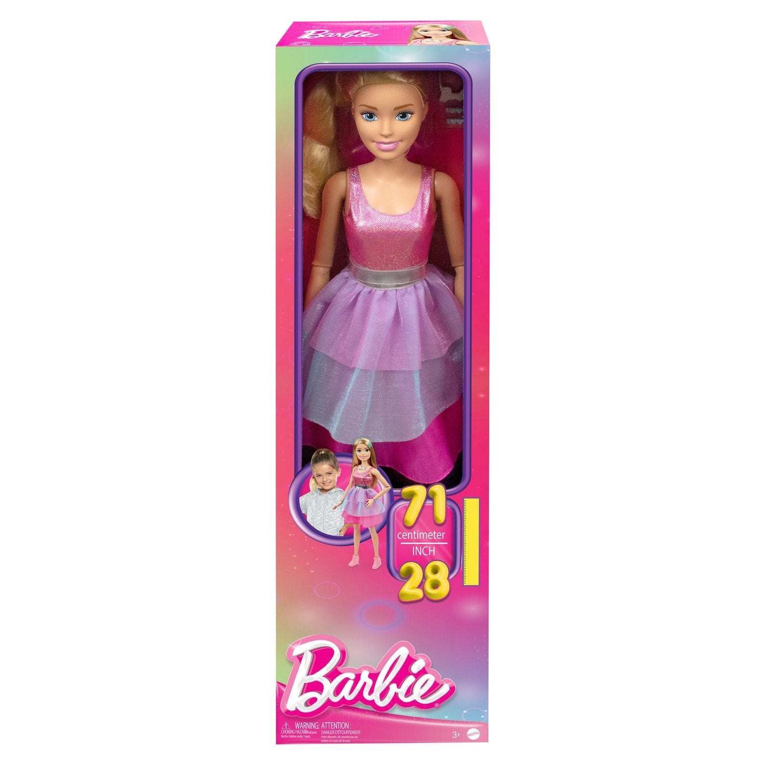 Barbie kjempedukke