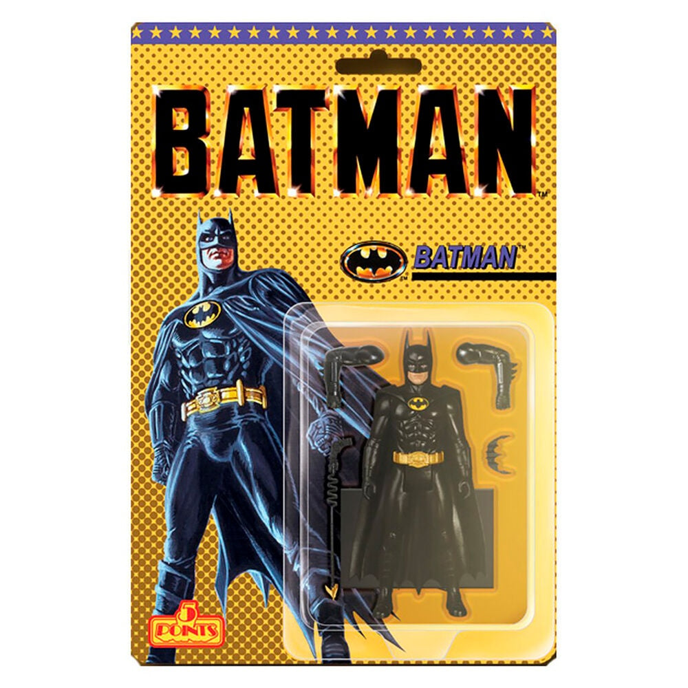 Batman actionfigur från 1989, 9,5 cm lång, samlarleksak