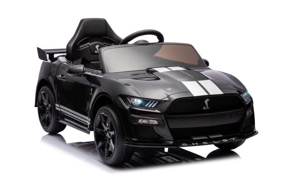 Batteridriven Black Mustang GT500 Shelby - 106cm