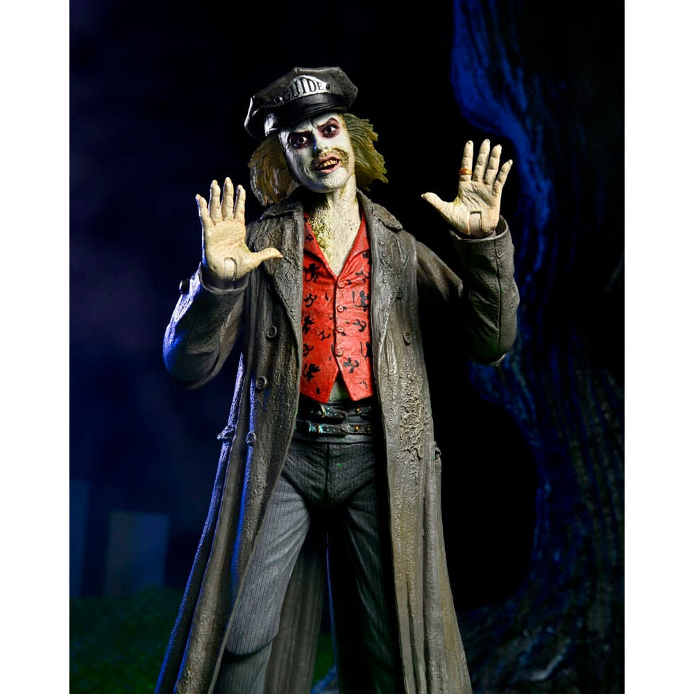 Beetlejuice 1988 Ultimate Tour Guide Figur, 18 cm lång