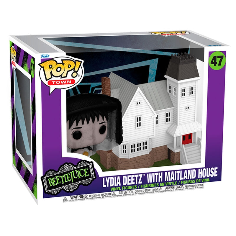 Beetlejuice Lydia Deetz figur med Maitland House Display