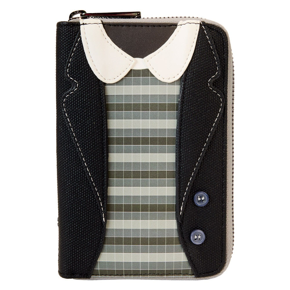 Beetlejuice Lydia Deetz plånbok, kompakt design, slitstarkt material