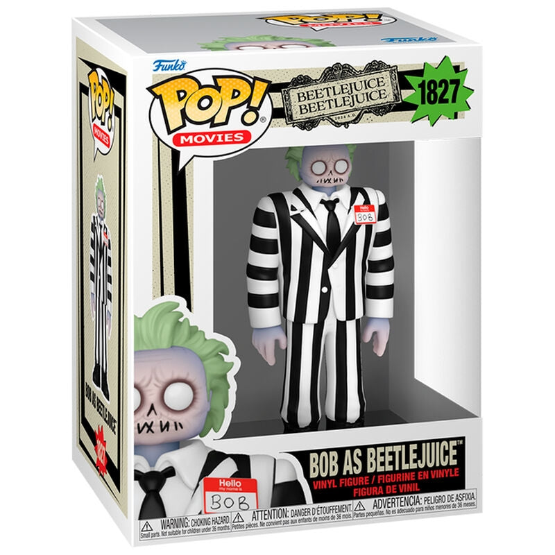 Beetlejuice popfigur, samlarbar vinylleksak, 4-tums