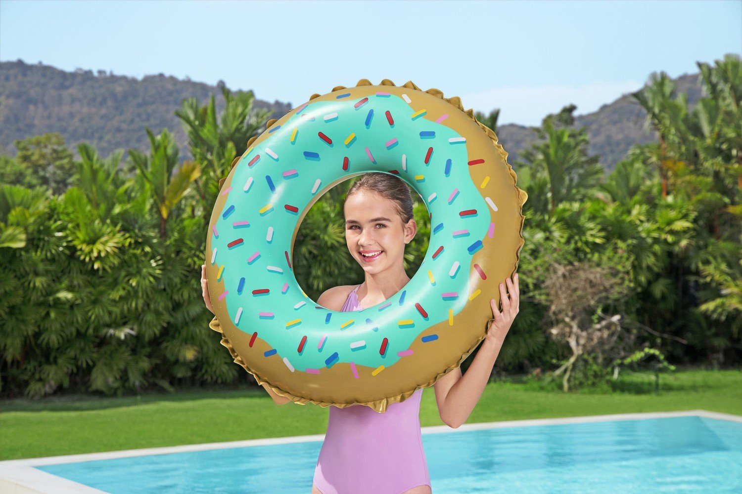 Bestway Söt Donut Badring 91 Cm