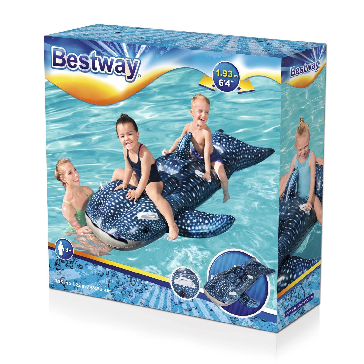 Bestway Whaletastic Wonders Ride On 193 X 122 Cm