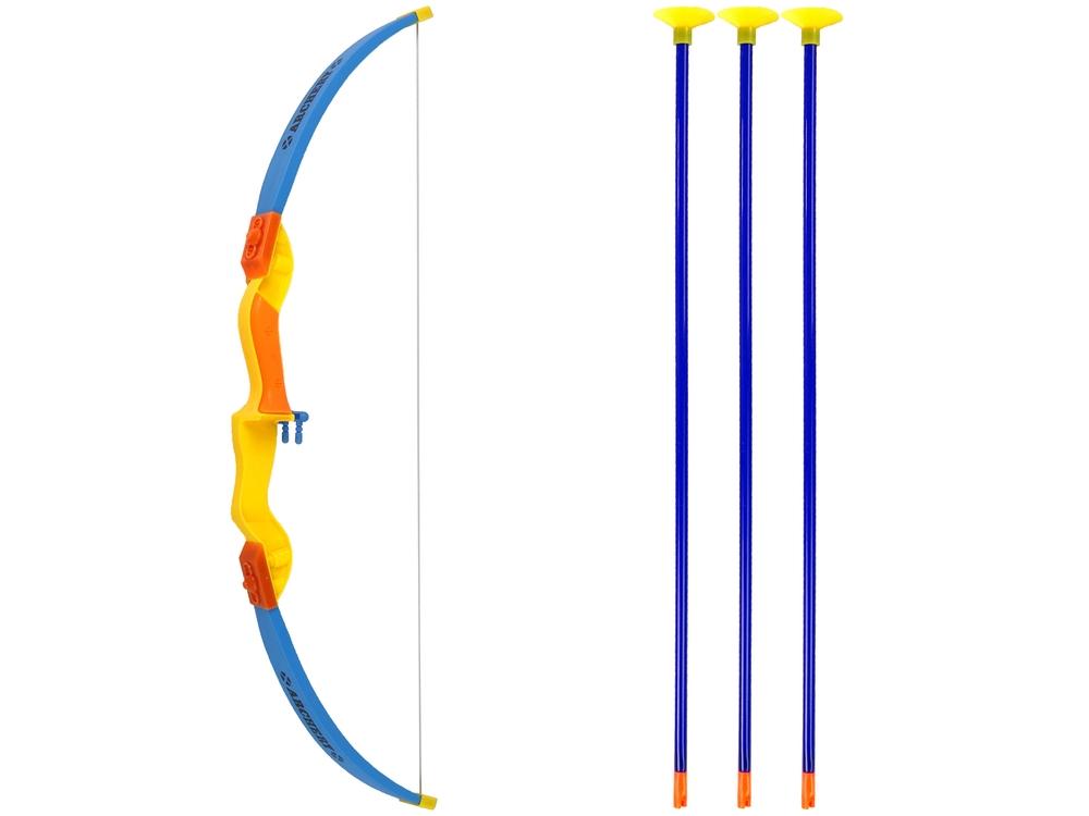 Bågskytte för barn: Sportbåge, sköld, 3 pilar - Orange Fun