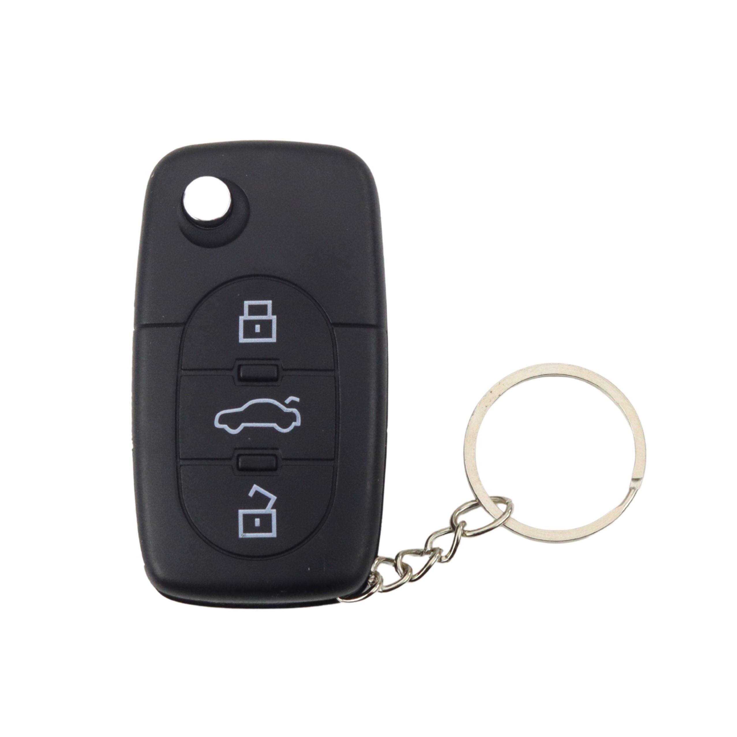 Bilnyckelring LED-ficklampa & elektrisk stöt 2-i-1