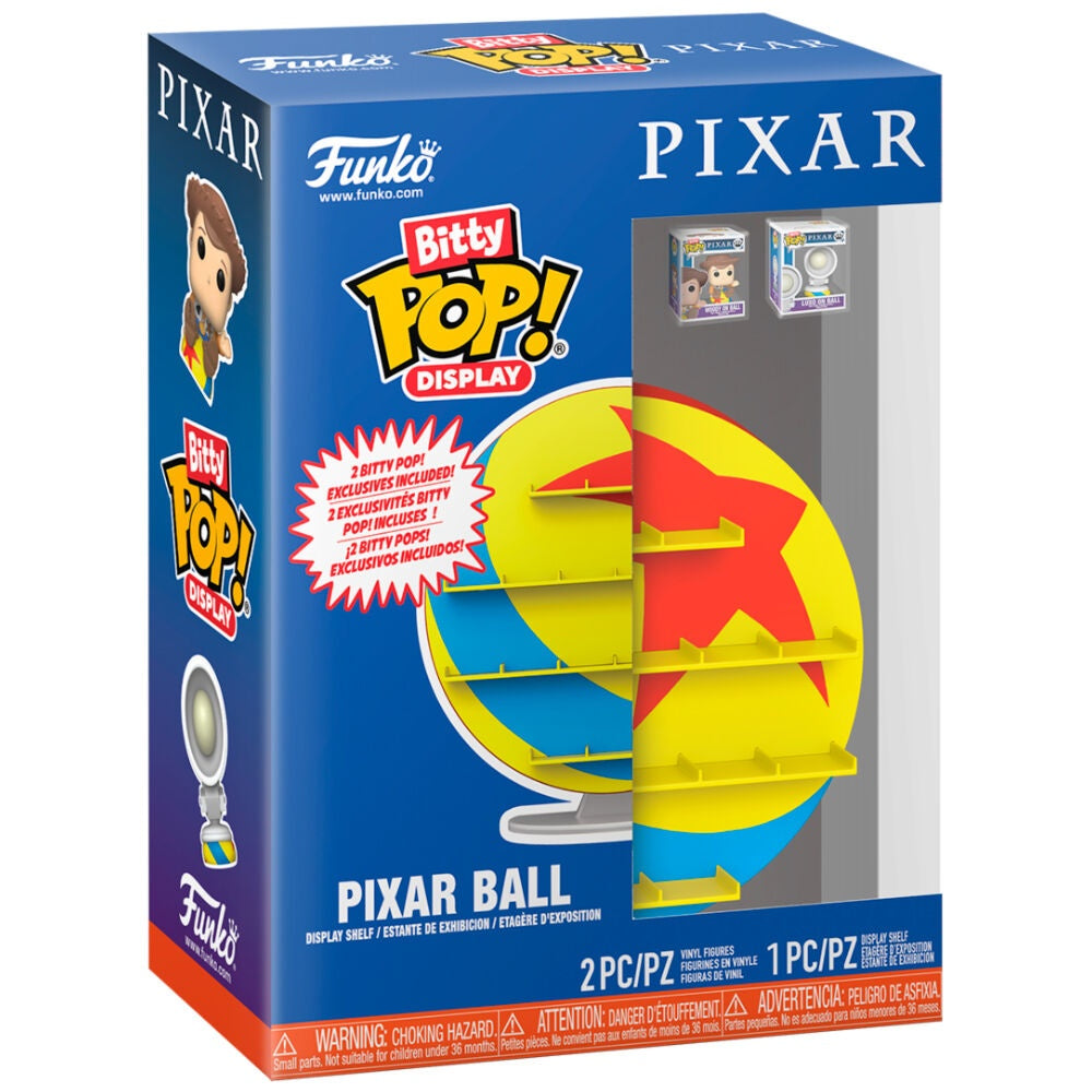 Bitty Pop Display Pixar Ball, 4-tums samlarleksak
