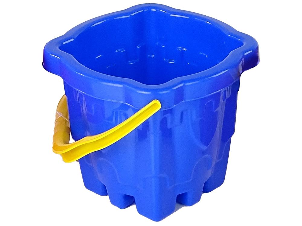 Blue Castle Sand Bucket: Perfekt sandkasseleke for småbarn