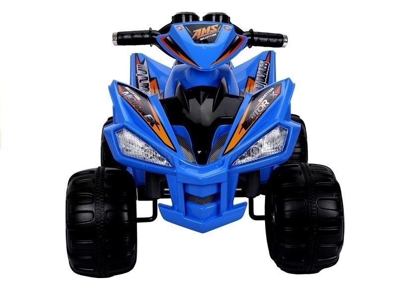 Blue Electric Quad: 12V batteri, to motorer, fjernbetjening