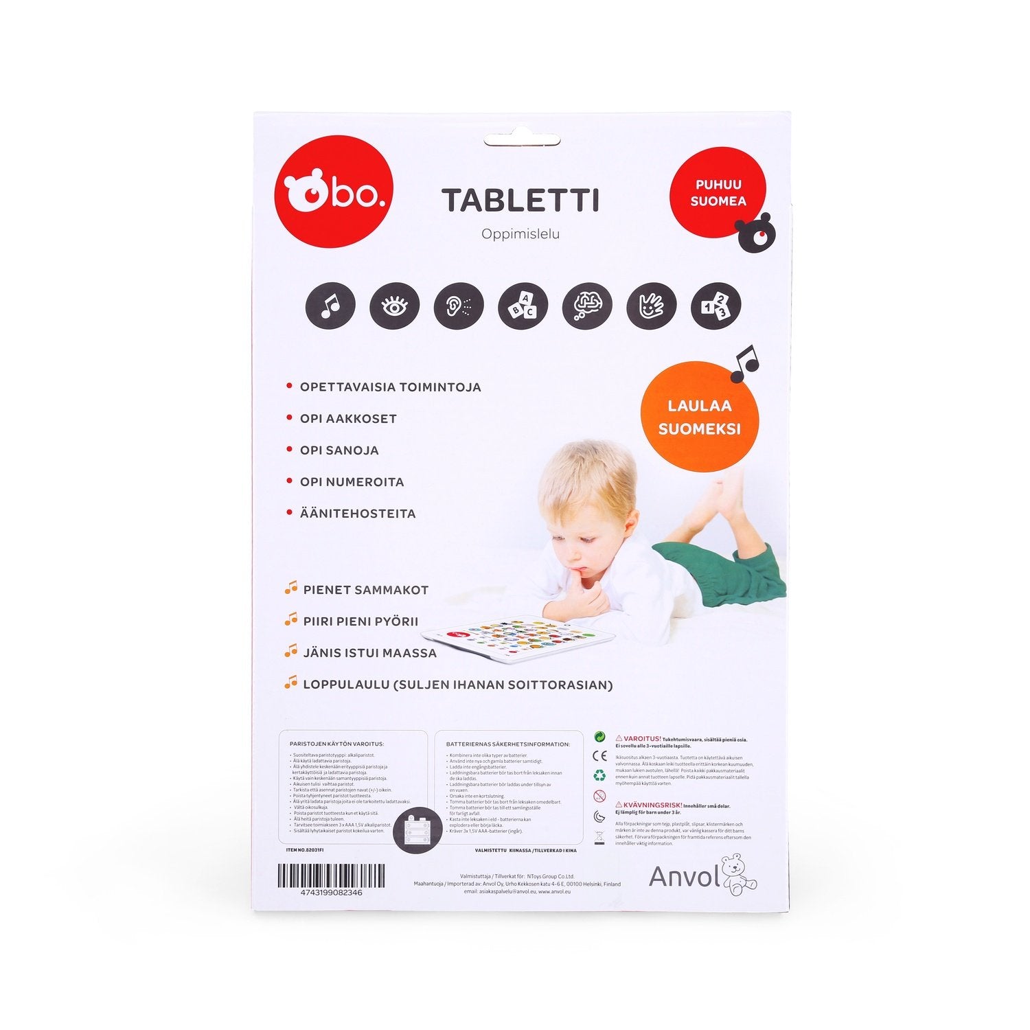 Ophold. Pædagogisk tablet (på finsk)