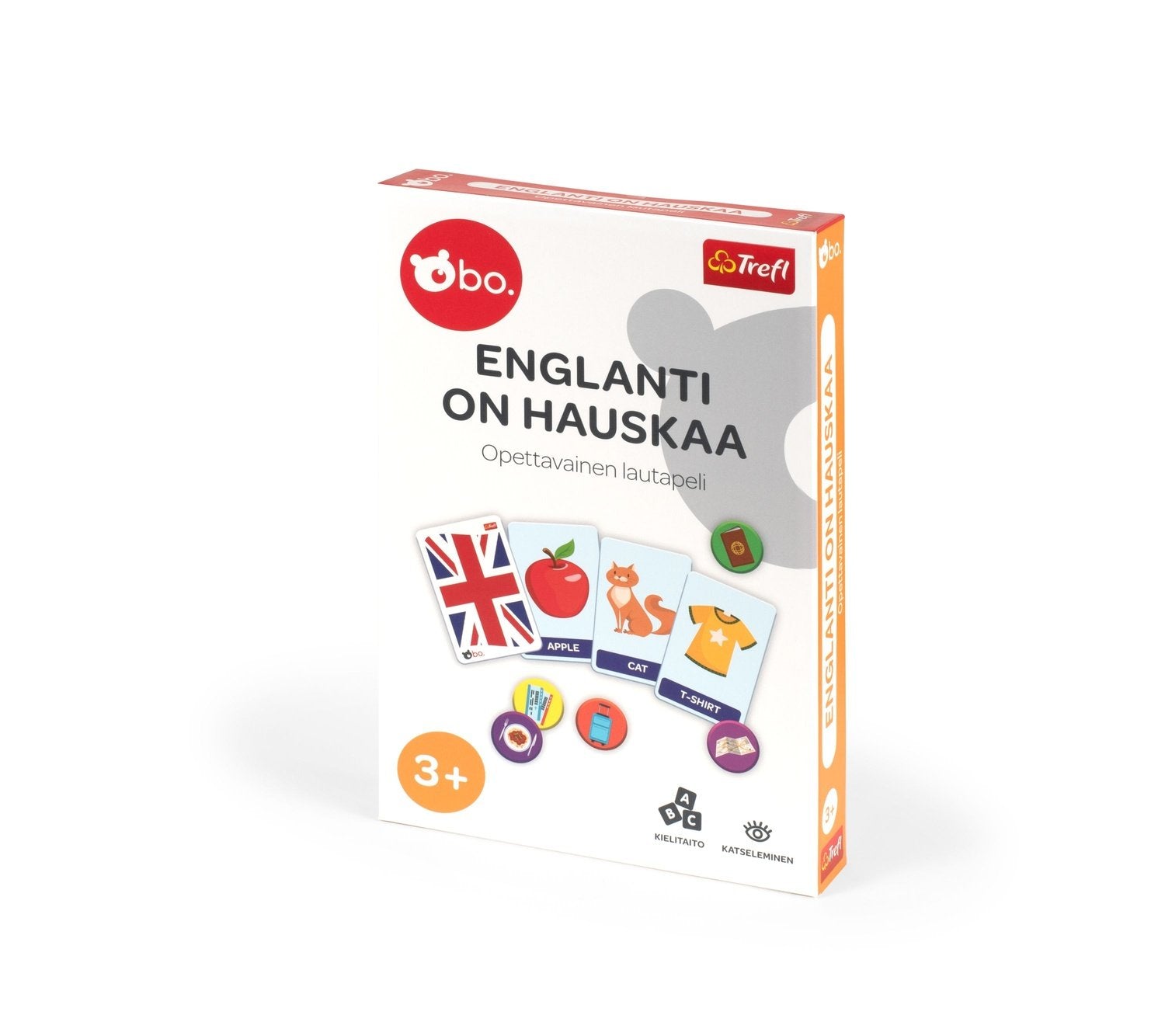 Bo. Pedagogiskt brädspel "English Is Fun" (på finska)