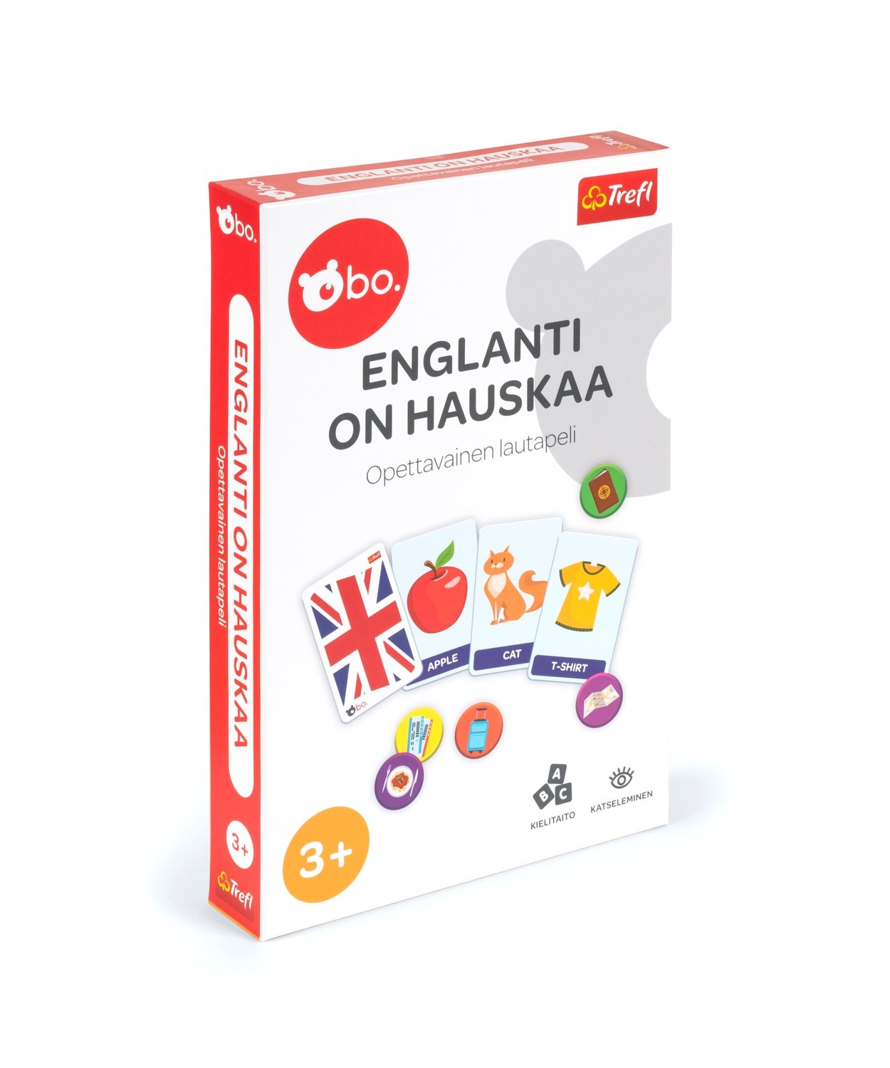 Bo. Pedagogiskt brädspel "English Is Fun" (på finska)