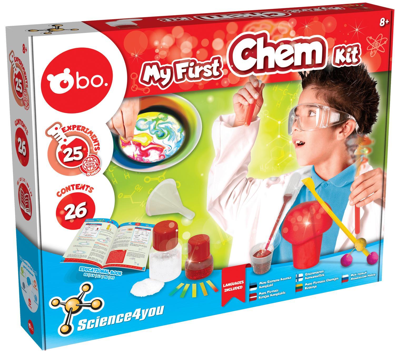 Bo. Utbildningsset "My First Chemistry Kit"